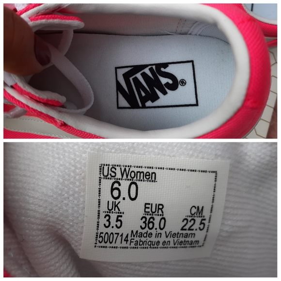 Vans Ward Neon Old Skool Lace Up Sneaker Fall - Picture 8 of 10